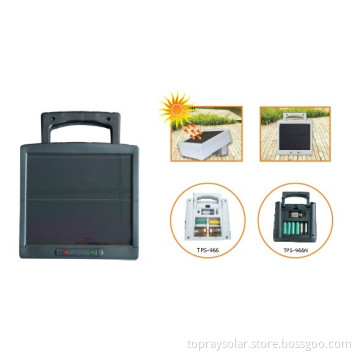 Solar Battery Charger (AA, AAA, C, D, 9V)